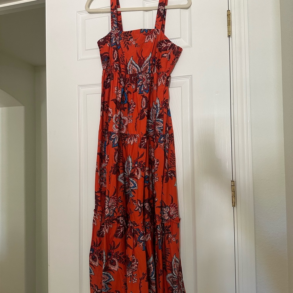 RHODE for target Scarlet Floral Maxi Dress- small